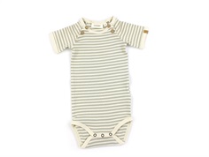 Lil Atelier moss grey stribet body